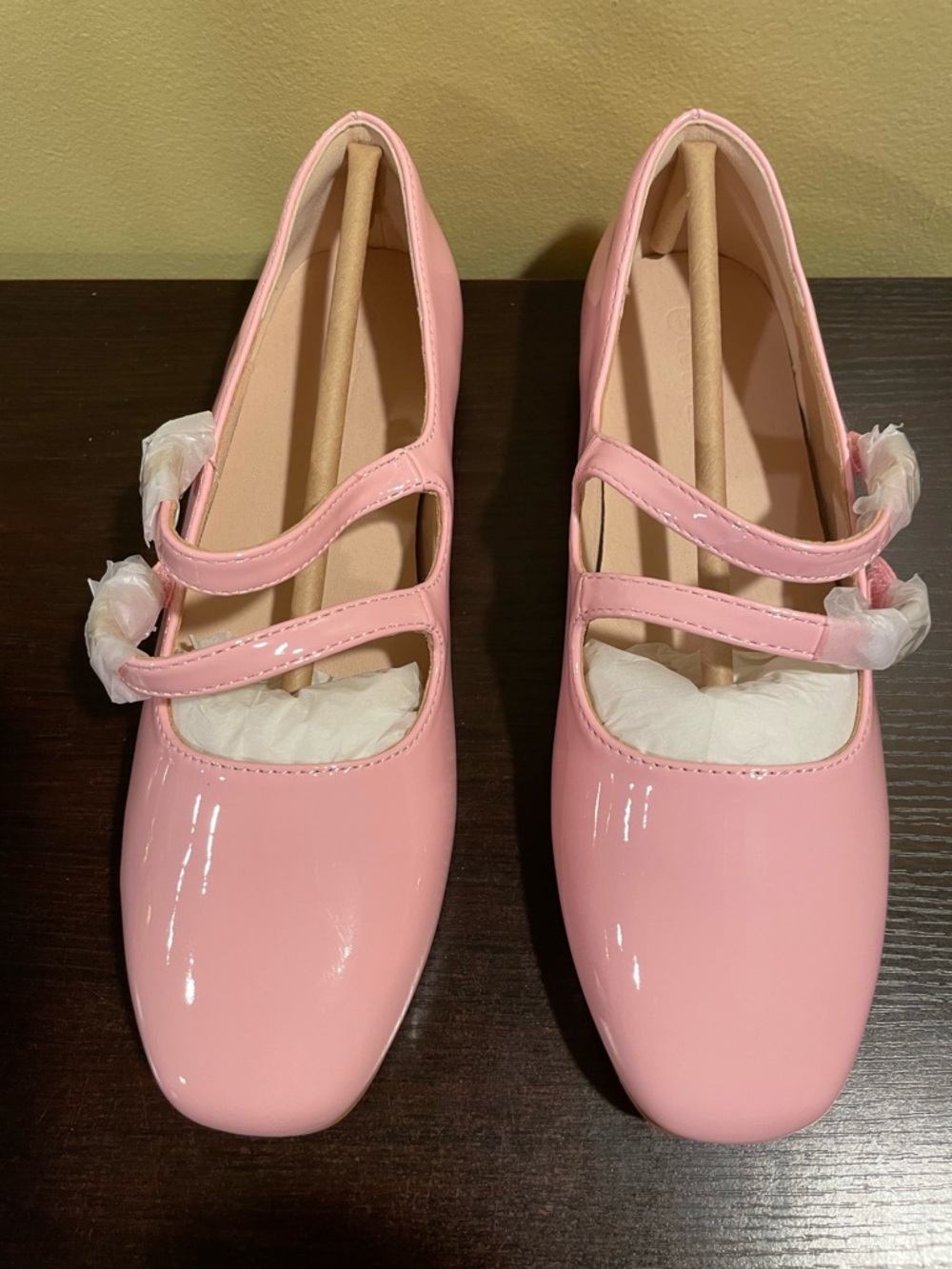 Girls Pink Patent Mary Jane Shoes